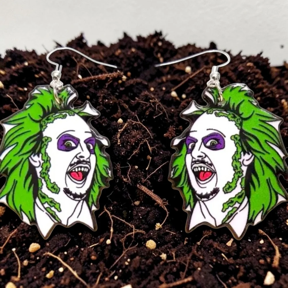 Betelgeuse Lightweight Acrylic Earrings for Women, Cosplay, Halloween, Comicon.